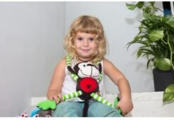 Edushape Fröhlicher Affe -Plüschtierladen edushape froehlicher affe 3