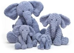 Jellycat Fuddlewuddle Elefant Mittelgroß - 23 Cm -Plüschtierladen fw6euk 4