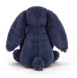 Jellycat Bashful Hase Marineblau Mittelgroß 31cm -Plüschtierladen jellycat bashful hase marineblau mittelgross 31cm 3