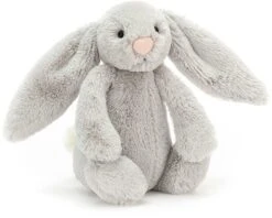 Jellycat Bashful Hase Silber Klein - 18 Cm