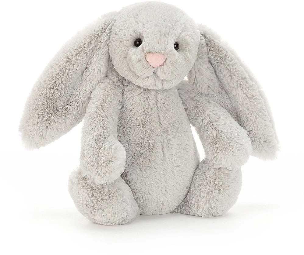 Jellycat Bashful Hase Silber Mittelgroß - 31cm 1 Jellycat Bashful Hase Silber Mittelgroß - 31cm
