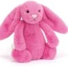 Jellycat Bashful Hot Pink Hase Klein - 18x9cm