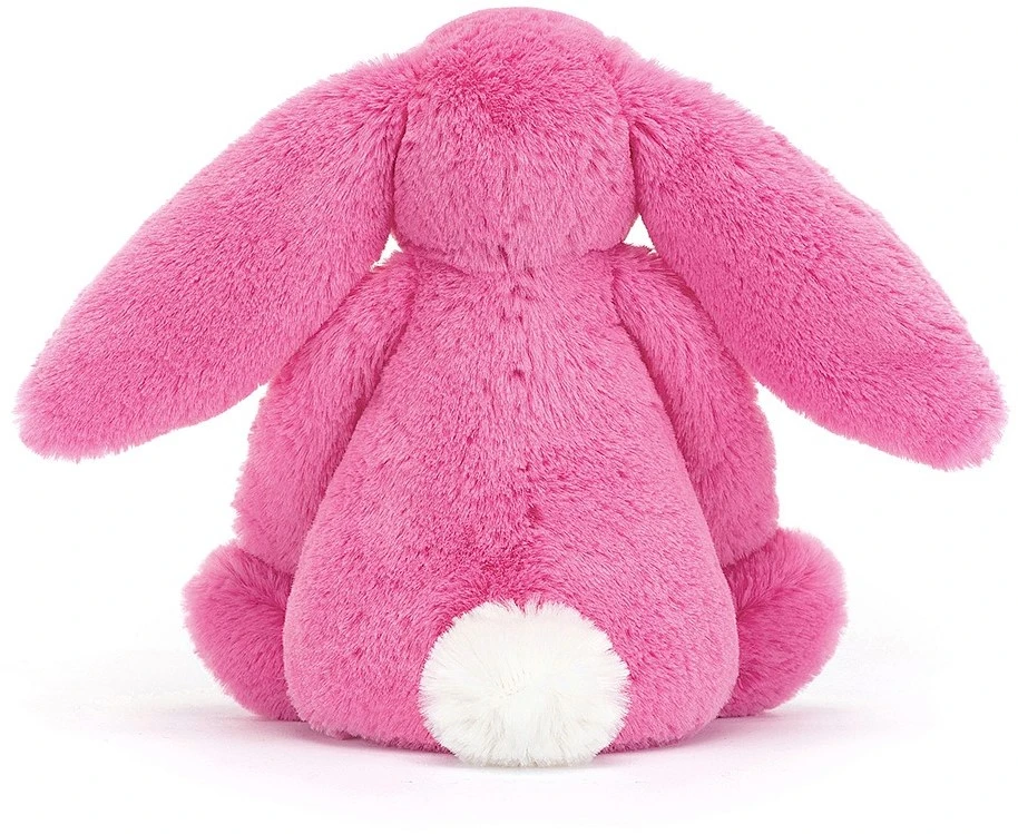 Jellycat Bashful Hot Pink Hase Klein - 18x9cm 3 Jellycat Bashful Hot Pink Hase Klein - 18x9cm – Bild 3