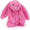 Jellycat Bashful Hot Pink Hase Mittelgroß - 31x12cm