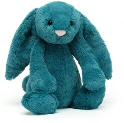 Jellycat Bashful Mineral Blue Hase Mittelgroß - 31x12cm