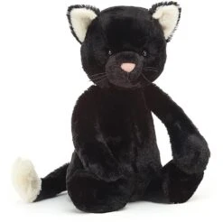 Jellycat Bashful Schwarzes Kätzchen Mittelgroß