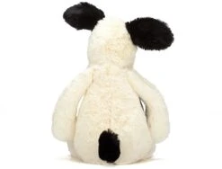 Jellycat Bashful Welpe Schwarz Und Cremefarben Klein - 18 Cm -Plüschtierladen jellycat bashful welpe schwarz und cremefarben klein 18 cm 3