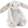 Jellycat Hase Blossom Silber Baby - 13cm