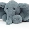 Jellycat Huggady Elefant - 22x12cm