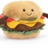 Jellycat Kuscheltier Amüsanter Burger - 11x11x11cm