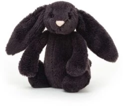 Jellycat Kuscheltier Bashful Tintenschwarz Hase Klein - 18cm