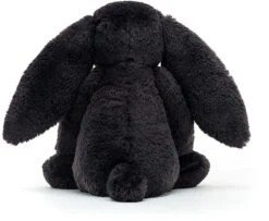 Jellycat Kuscheltier Bashful Tintenschwarz Hase Klein - 18cm -Plüschtierladen jellycat kuscheltier bashful tintenschwarz hase klein 18cm 3