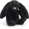 Jellycat Kuscheltier Bashful Tintenschwarz Hase Mittelgross - 31cm