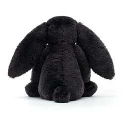 Jellycat Kuscheltier Bashful Tintenschwarz Hase Mittelgross - 31cm -Plüschtierladen jellycat kuscheltier bashful tintenschwarz hase mittelgross 31cm 3