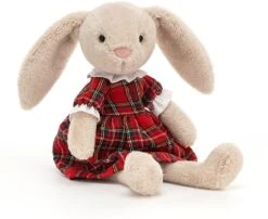 Jellycat Kuscheltier Lottie Hase Tartan - 17cm