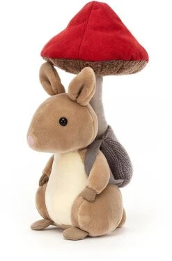 Jellycat Kuscheltier Pilzsammler Hase - 22cm