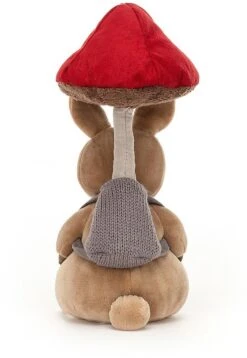 Jellycat Kuscheltier Pilzsammler Hase - 22cm -Plüschtierladen jellycat kuscheltier pilzsammler hase 22cm 3