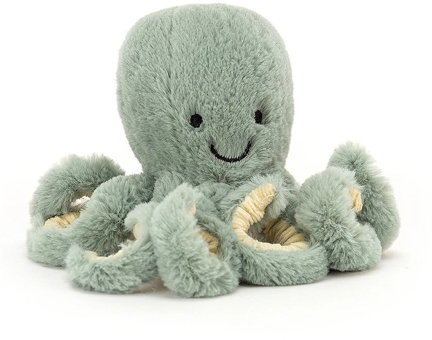 Jellycat Odyssey Oktopus Baby - 14x7cm 1 Jellycat Odyssey Oktopus Baby - 14x7cm