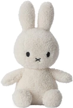 Nijntje Miffy Sitting Terry Light Grey - 23 Cm - 9''