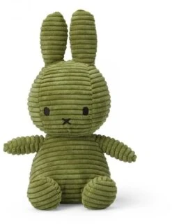 Nijntje Sitting Corduroy Olive Green - 23 Cm - 9''