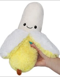 Squishable Knuffel Snugglemi Snackers Banaan - 13 Cm -Plüschtierladen squishable knuffel snugglemi snackers banaan 13 cm 3