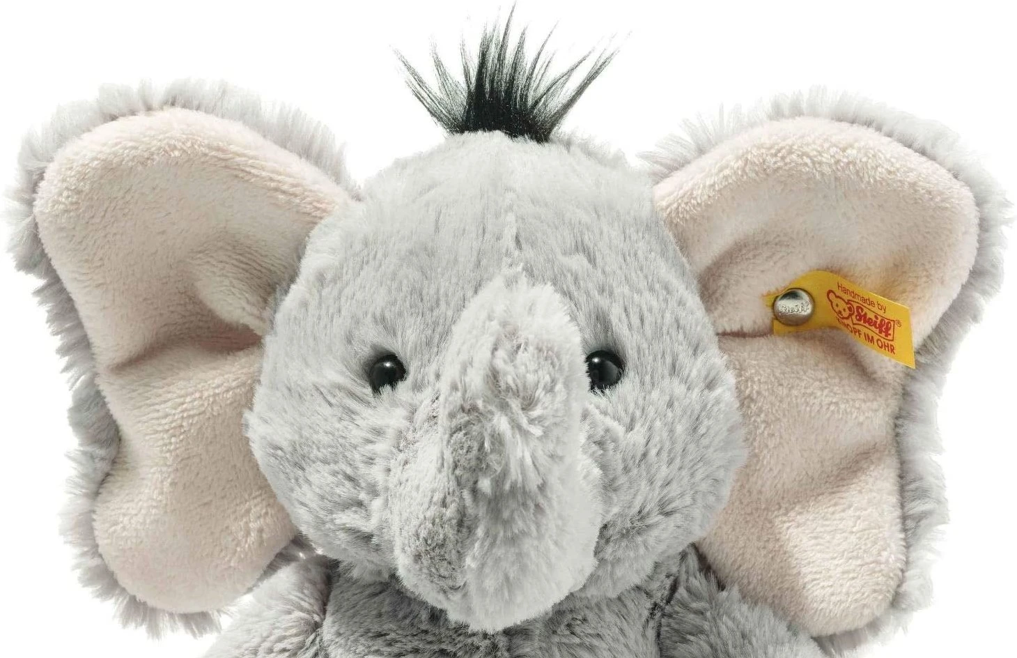 Steiff 064982 Original Plüschtier Ella Elefant, Soft Cuddly Friends Kuscheltier Ca. 30 Cm, Markenplüsch Mit Knopf Im Ohr, Schmusefreund Für Babys Von Geburt An, Grau 2 Steiff 064982 Original Plüschtier Ella Elefant, Soft Cuddly Friends Kuscheltier Ca. 30 Cm, Markenplüsch Mit Knopf Im Ohr, Schmusefreund Für Babys Von Geburt An, Grau – Bild 2