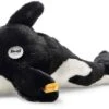 Steiff Ozzie Orca With Squeaker, Black