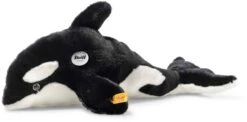 Steiff Ozzie Orca With Squeaker, Black