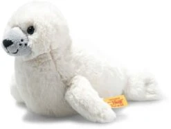 Steiff Soft Cuddly Friends Aro Howler, White