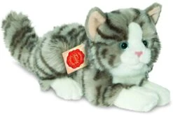 Teddy Hermann 90691 Katze 20 Cm, Kuscheltier, Plüschtier