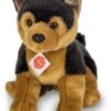 Teddy Hermann 91946 Schäfer-Hund Welpe Sitzend 30 Cm, Kuscheltier, Plüschtier