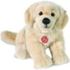 Teddy Hermann 92746 Hund Golden Retriever 30cm Sitzend, Kuscheltier, Plüschtier