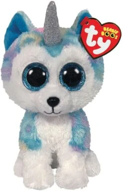 TY, Helena Husky With Horn - Beanie Boos