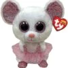 Ty UK Ltd 36488 Nina Maus Mit Tutu Beanie Boo Medium Med, Mehrfarbig